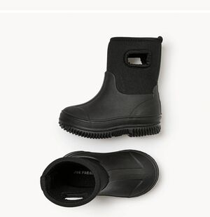 Toddler Boy Size 9 Rain And Snow Insulated Rain Boot